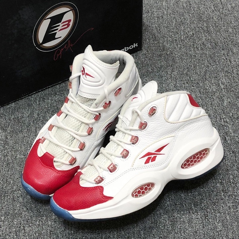 REEBOK QUESTION MID “Pearlized Red” 79757 艾佛森 尺寸US 9.5