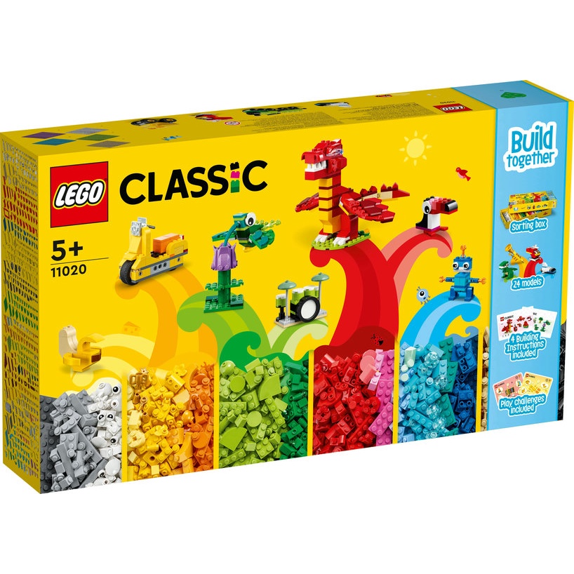 自取2700【台中翔智積木】LEGO 樂高 Classic 系列 11020  一起拼砌 (1601片)