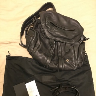 Alexander Wang -mini marti -all black-nappa 皮