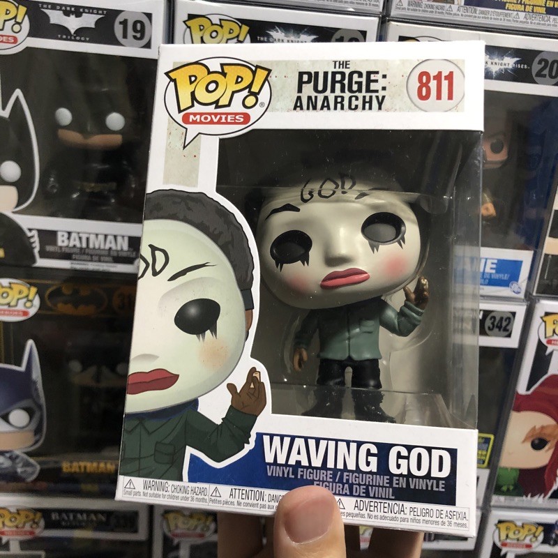 [李大] 正版現貨 Funko POP 電影 國定殺戮日 Waving God #811