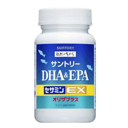 甜價出售‼️日本帶回 SUNTORY 三得利 魚油 DHA＆EPA+芝麻明EX 30日份(120錠) 日本原裝境內版