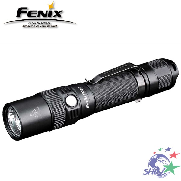 FENIX 360°旋轉調焦手電筒 / 900lm / 雙反光杯光學系統 / FD30 【詮國】