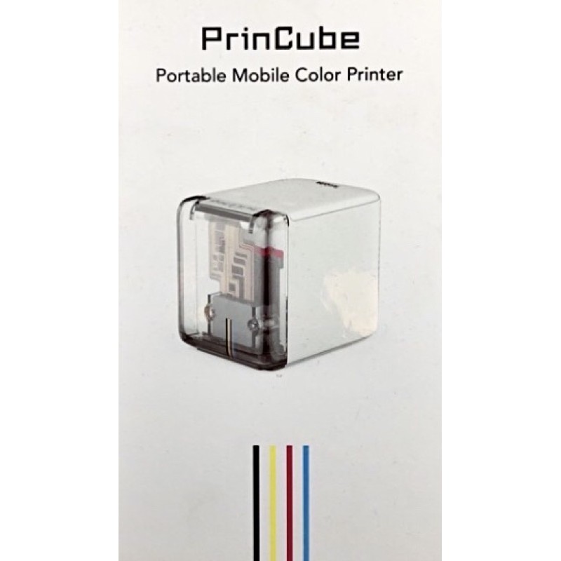 9成9新/Princube彩色迷你印刷機/口袋式印刷神器/隨身手持印刷機