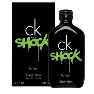 【香水CK】Calvin Klein ck one shock 男性淡香水200ml 全新公司貨