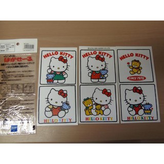 ＜采芳小舖＞Hello Kitty,凱蒂貓,Sanrio,三麗鷗,1990 貼紙22