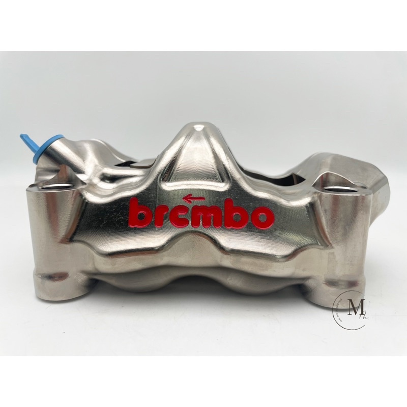 Mm. BREMBO CNC GP4RX/GP4-RX 鍍鎳(左邊) 活塞32/32 孔距100mm