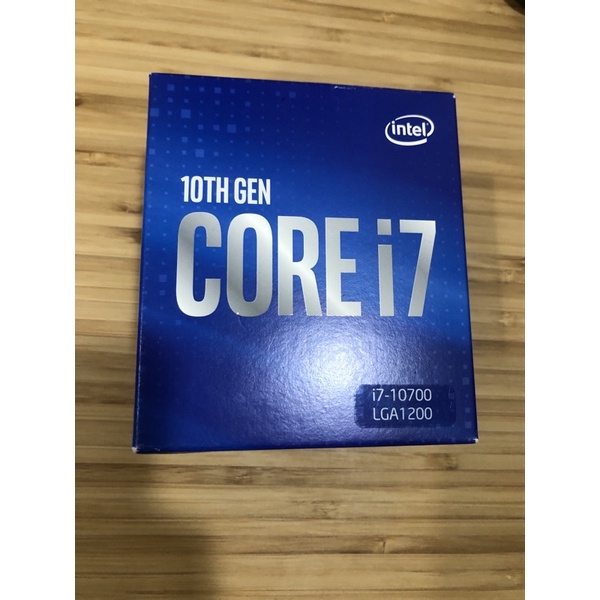 Intel core i7-10700