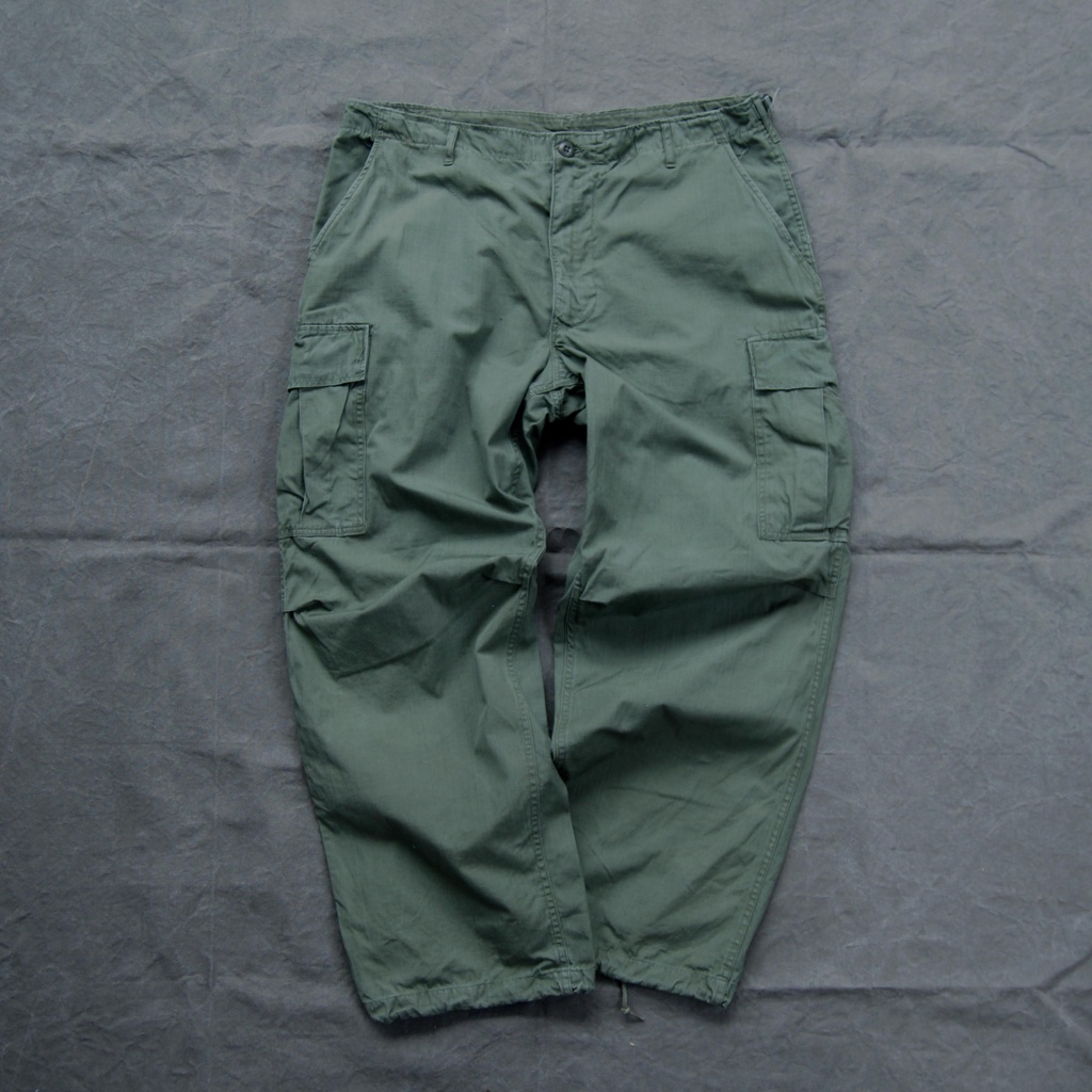 〔古著〕美軍公發 60's US Army Jungle Pants Rip-stop 60年代越戰叢林褲