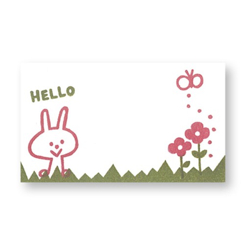 PAPIER PLATZ Mizutama Mini Card/ Rabbit禮物卡 eslite誠品