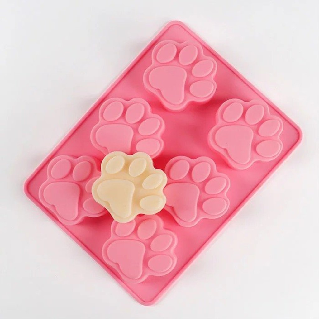 貓爪 巧克力矽膠模 手工皂 皂中皂矽膠模 香磚模