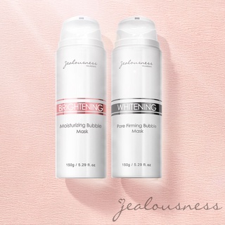 【Jealousness婕洛妮絲】杜鵑花酸白CC泡泡面膜150ml+灰熊厲害瞬白泡泡面膜150ml