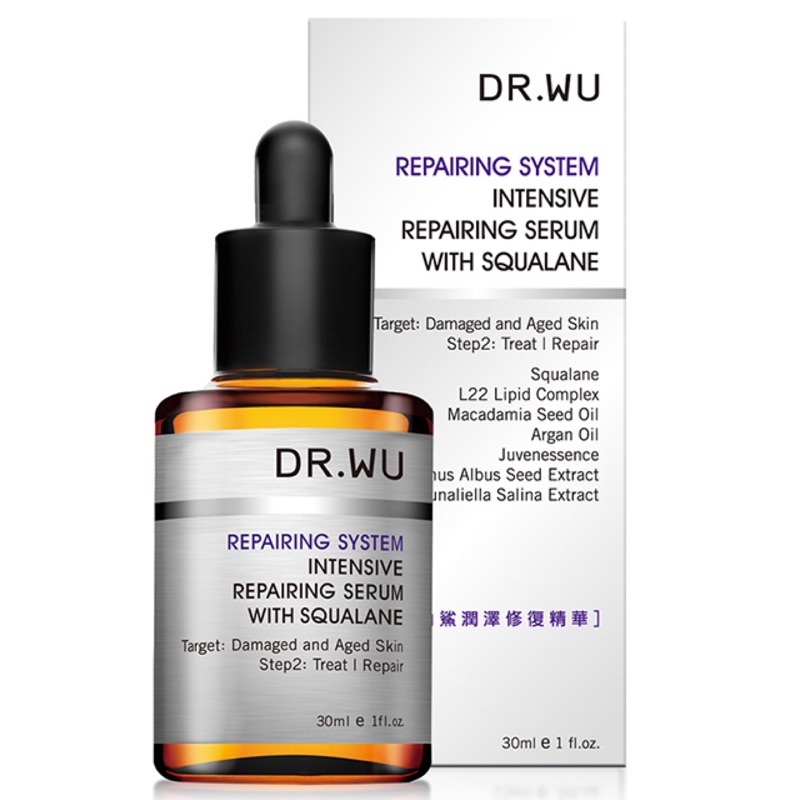 DR.WU 角鯊潤澤修復精華30ml