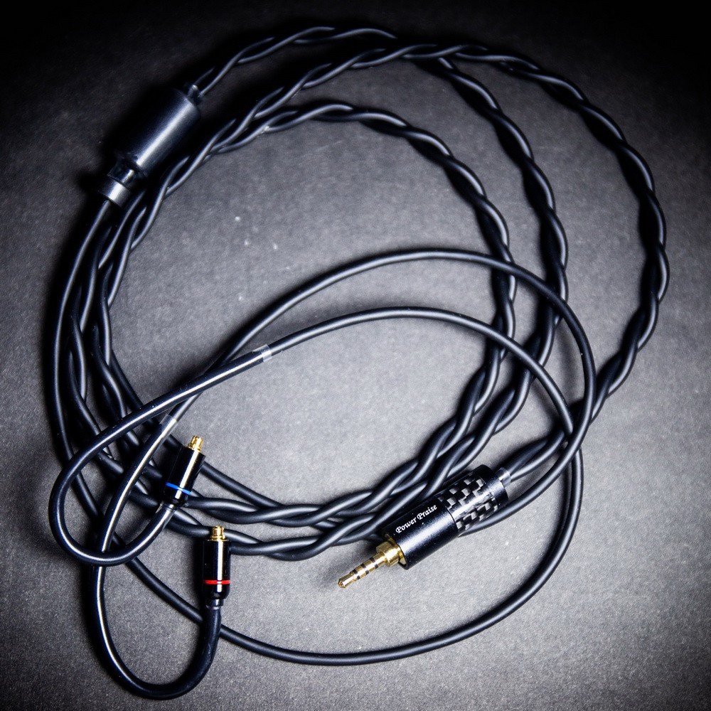 志達電子 Power Praise 闇Dark系列 耳道式耳機專用升級線 MMCX A2DC CM IE300 IPX
