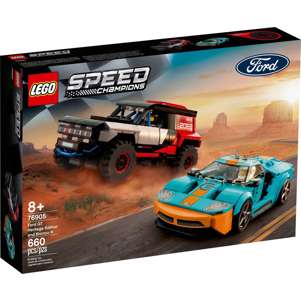 [Yasuee] LEGO 8月預購 競速系列 76905 Ford GT Heritage Edition and B