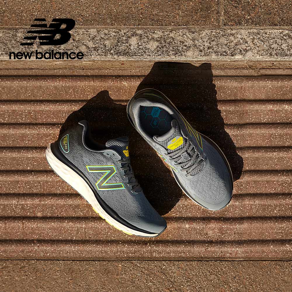 【New Balance】 NB  跑鞋_男性_深灰色_M680LL7-2E/4E楦