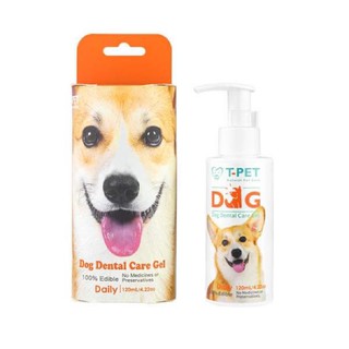 💓I PETS💓T-PET Dog 迪貝多 犬齒舒-狗狗潔牙凝膠 50ML/120ML