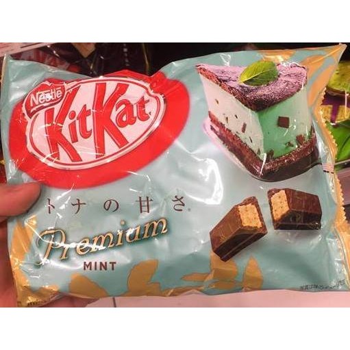 ＊日貨廠＊最新口味KITKAT薄荷蛋糕12枚入 日本代購