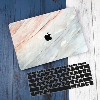 新款Macbook Pro 14保護殼 Air 13 M3保護套 外殼 A3113電腦殼 花崗岩大理石紋 錦青注音鍵盤膜