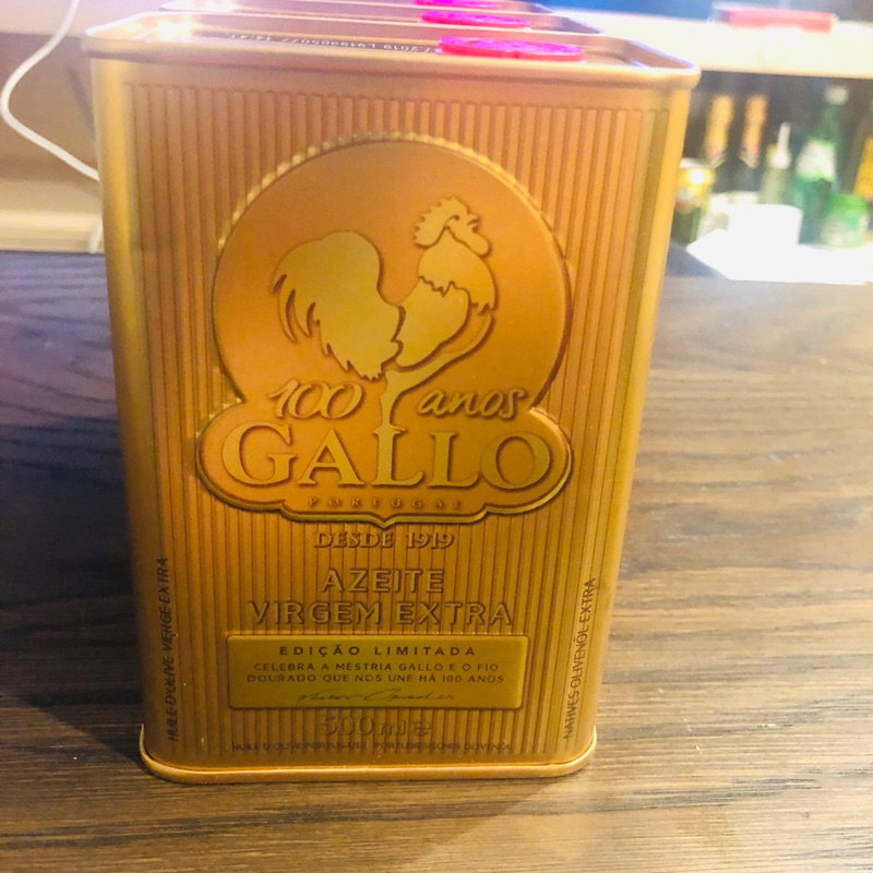 買一送一～GALLO AZEITE 初榨橄欖油 Gallo橄欖油 百年紀念罐