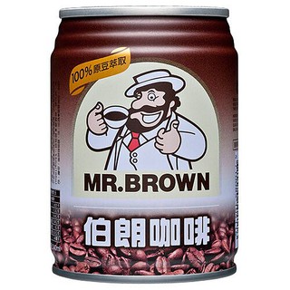 【金車】伯朗咖啡原味240ml(6入)/組