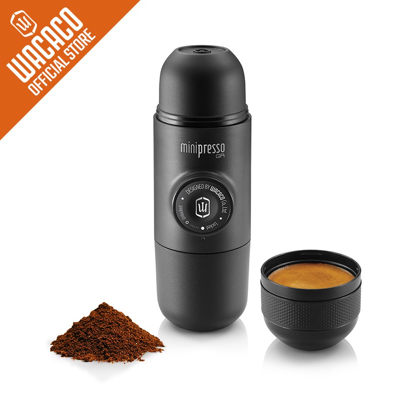 Wacaco Minipresso GR, 便攜式濃縮咖啡機, 適用咖啡粉, 手動咖啡機, 適合露營外出