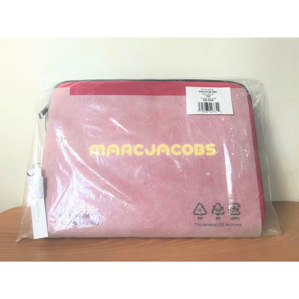 Marc Jacobs Sport 13 Laptop 筆記型電腦包 桃紅色