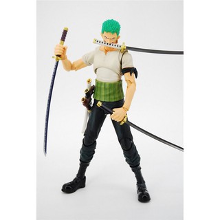 清倉【海賊王 索隆】 兩年前 初回 特典版 可動 索隆 三刀流 劍士 可動 18CM