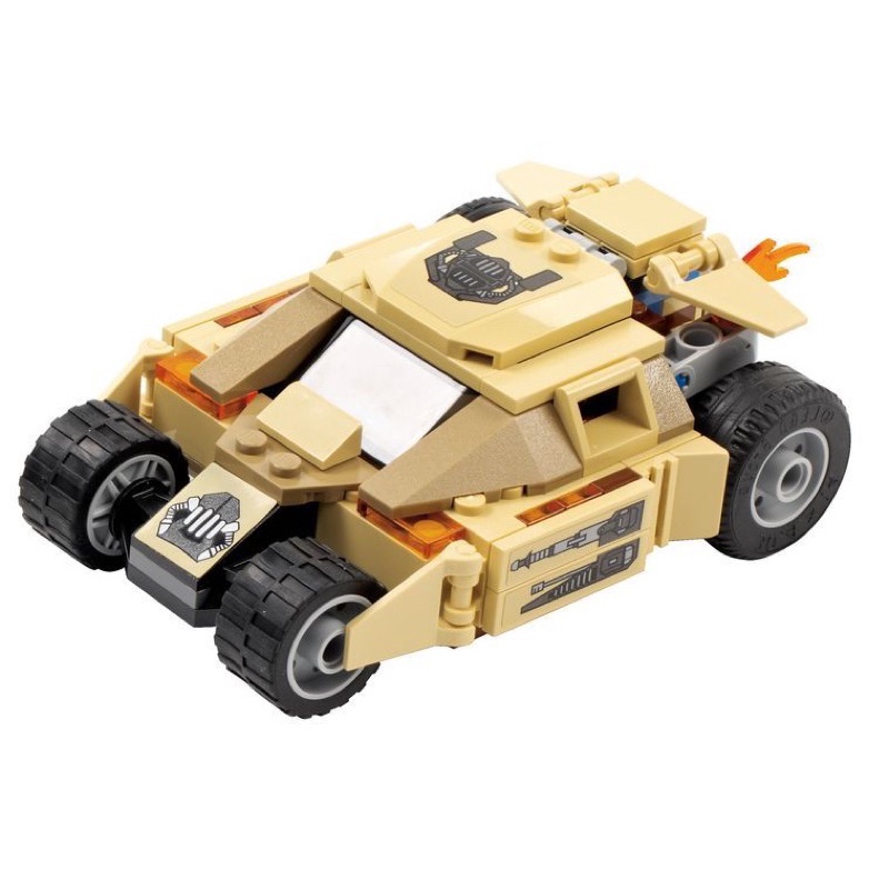 LEGO 樂高 76001 班恩迷彩沙色蝙蝠裝甲車 二手