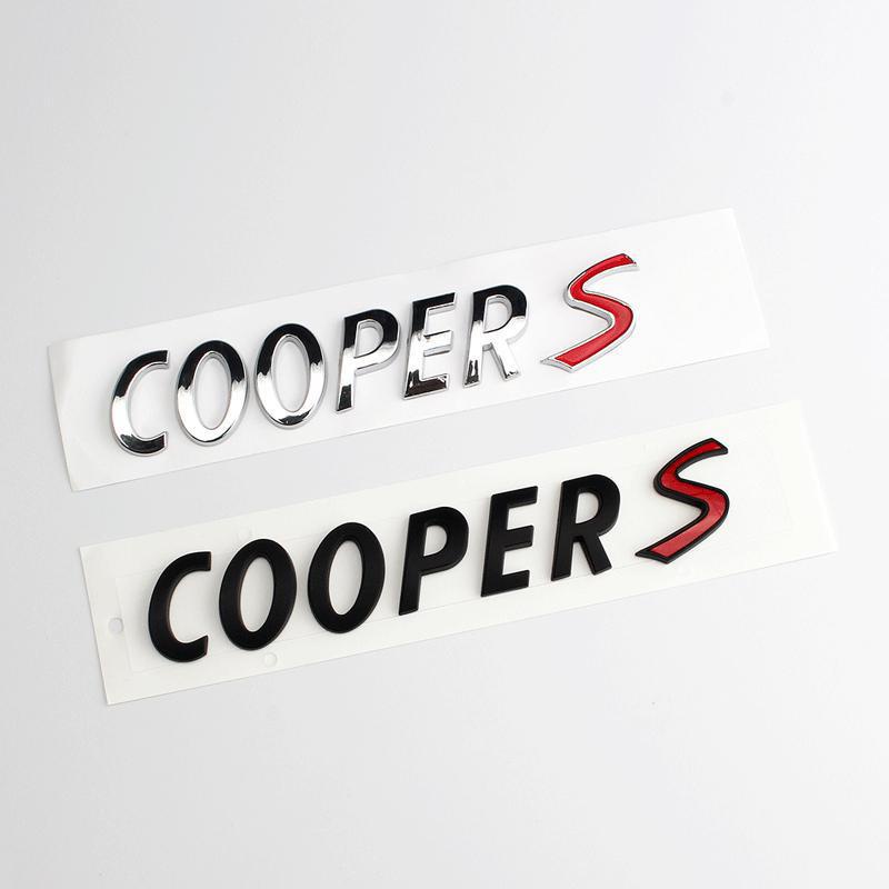coupe車標 mini cooper s 迷你 改裝字母 尾箱標 MINI車標貼