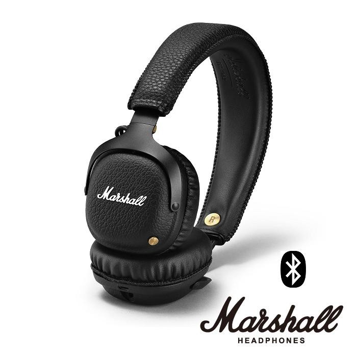 Marshall MID BLACK藍牙耳罩式耳機/ 黑色  eslite誠品