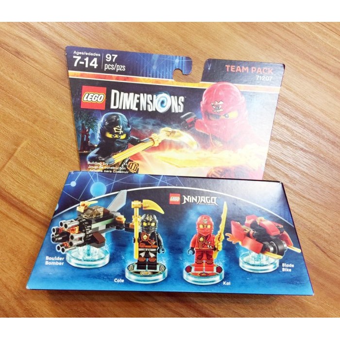 -南港97- 樂高 樂高次元 人偶 LEGO Dimensions lego 71207 忍者 全新未拆