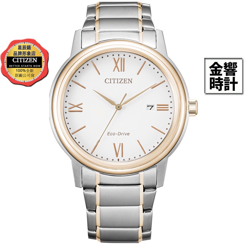 CITIZEN 星辰錶 AW1676-86A,公司貨,光動能,時尚男錶,對錶系列,日期,強化玻璃,10氣壓防水,手錶