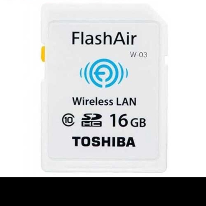TOSHIBA 東芝FlashAir WiFi SD W-03 無線傳輸 記憶卡