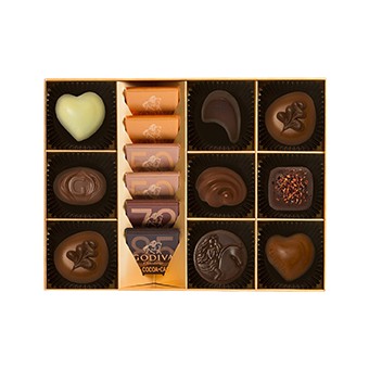 [可至門市隨取新鮮貨] GODIVA 金裝巧克力禮盒15顆裝 好禮兌換券