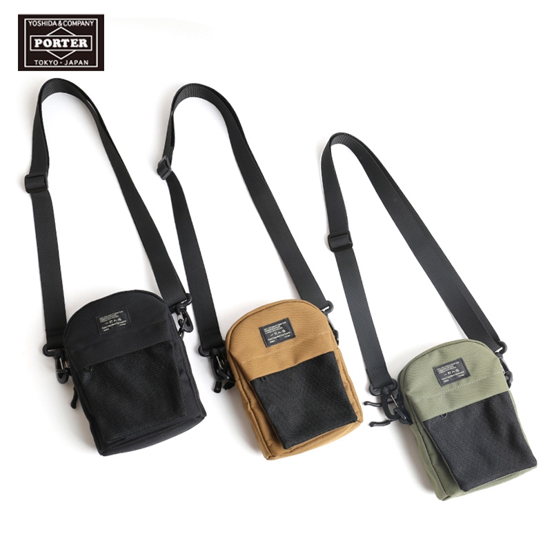 現貨免運 日本吉田head Porter新作nbhd Shoulder Bag軍事風防水百搭單肩斜挎休閑手機包小 蝦皮購物