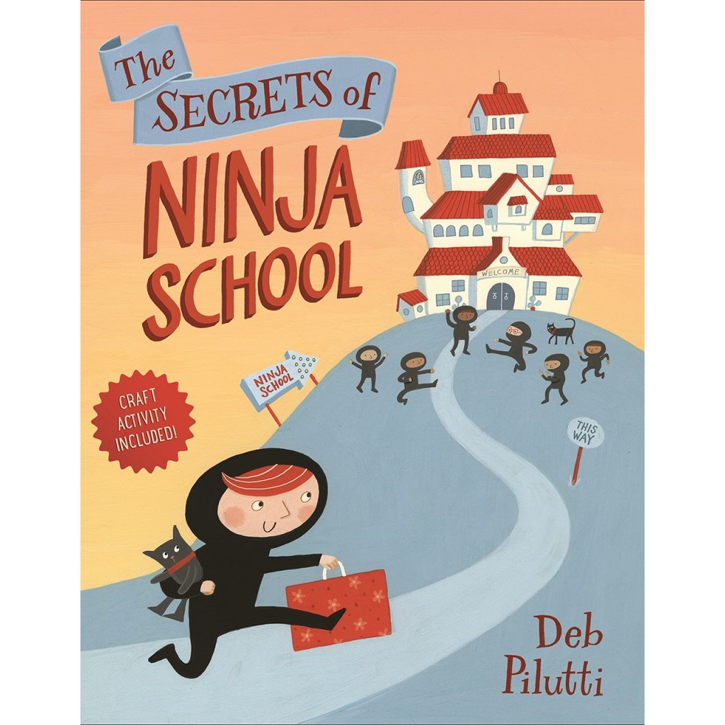 THE SECRETS OF NINJA SCHOOL｜英文故事繪本精裝書【麥克兒童外文書店】