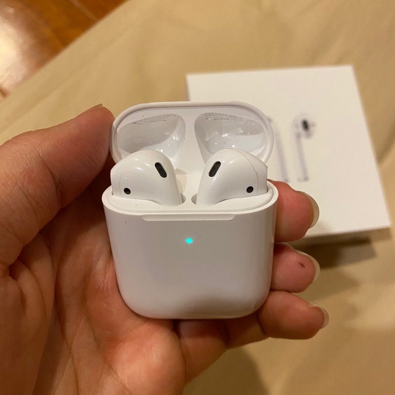 AirPods 二代無線充電版 保存良好 二手 好市多購入 藍牙耳機 付保護套