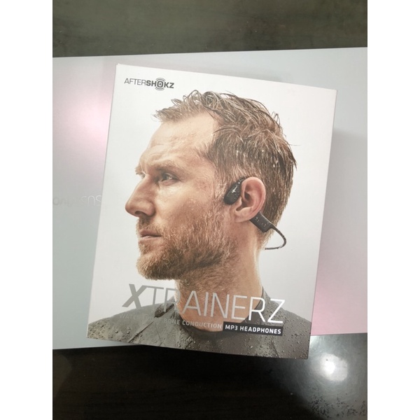 游泳專用，獨立播放免連線（無藍芽） 【AFTERSHOKZ】 XTRAINERZ AS700骨傳導MP3運動耳機-曜石黑