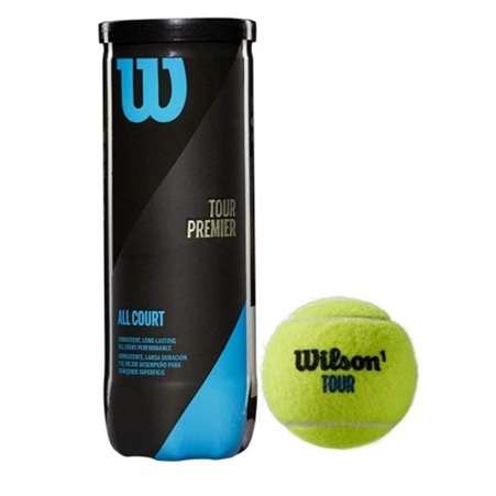 {全新現貨}  Wilson Tour PREMIER 頂級巡迴賽 網球 3顆入(罐)  巡迴賽專用