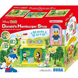 SEGA TOYS 迪士尼 DIY夢想城 唐老鴨漢堡店 SG80348