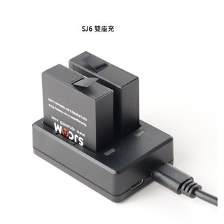 小牛蛙數位 SJCAM SJ6 雙座充 充電器 原廠電池雙孔座充 充電座 雙充 充電器
