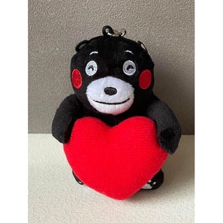 現貨 日本 熊本縣 吉祥物Kumamon 熊本熊 絨毛玩偶 娃娃機 坐姿娃娃 愛心娃娃 吊飾