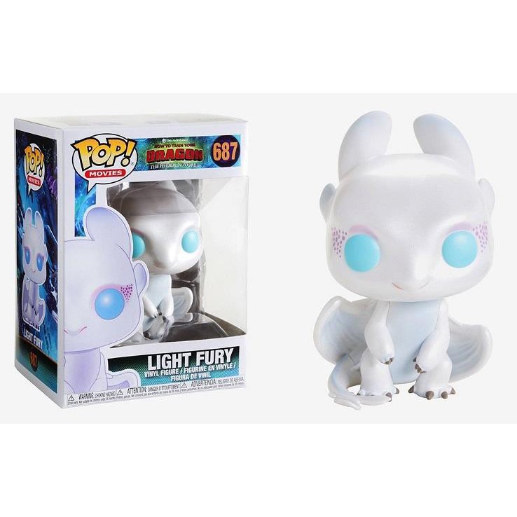 light fury pop figure