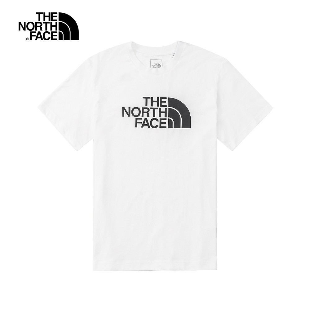 The North Face 男 短袖上衣 白 NF0A4U8ZFN4