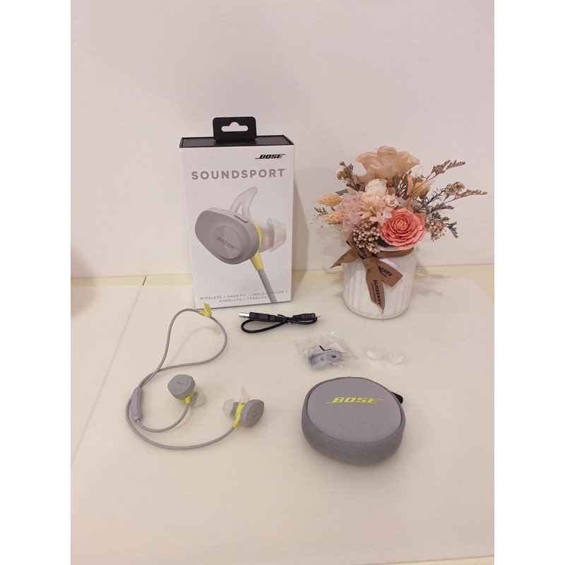 [九成新] BOSE SoundSport 無線耳機 藍牙運動防汗防水入耳跑步耳機