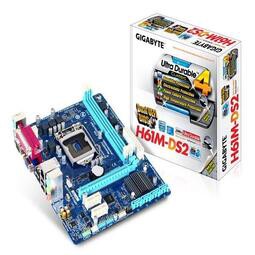 @電子街3C 特賣會@全新技嘉GIGABYTE GA-H61M-DS2 Intel®H61 晶片組 LGA1155插槽