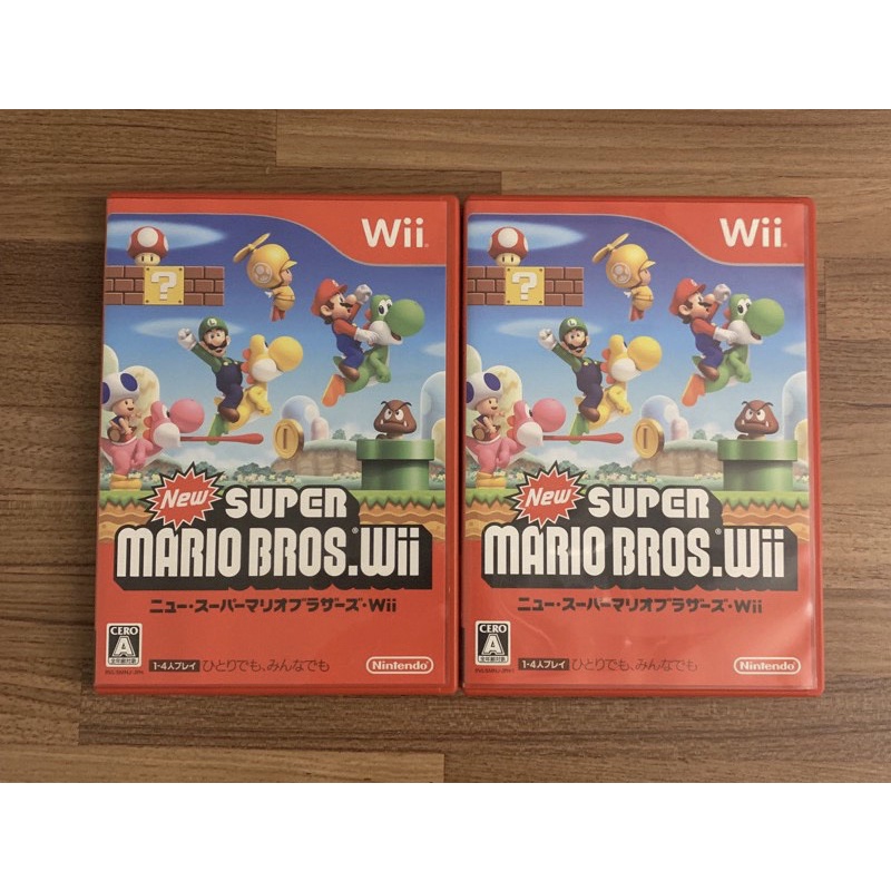 Wii 新超級瑪利歐兄弟 日文版 瑪利歐 馬力歐 Mario 正版遊戲片 原版光碟 純日版 日版適用 任天堂