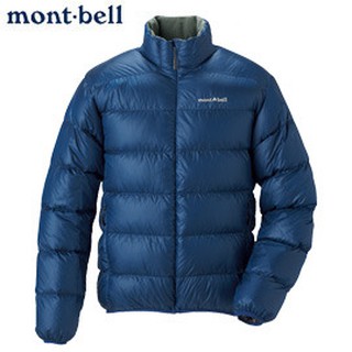 丹大戶外【mont-bell】日本Light Alpine輕量系列男款800FP保暖羽絨外套1101359靛藍