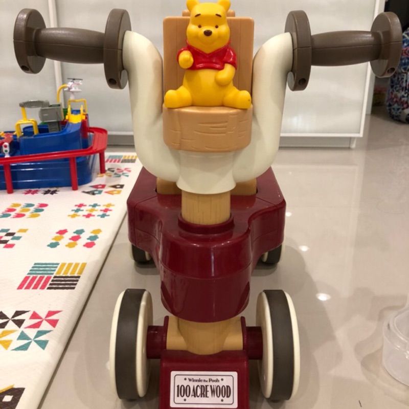 Takara Tomy-Winnie the Pooh維尼熊二合一學步車➕滑步車
