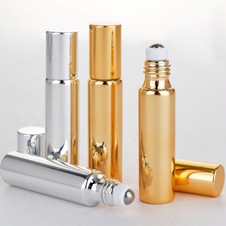 【現貨】 10ml 5ml 避光電鍍uv玻璃滾珠精油分裝瓶 【gali嘉莉瓶瓶罐罐批發批發】